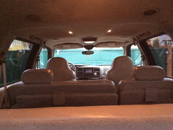 2001 Ford Excursion, синий - вид 12