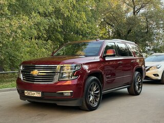 2018 Chevrolet Tahoe IV, красный, 3700000 рублей, вид 1