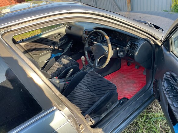 1992 Toyota Corolla VII (E100), синий - вид 16