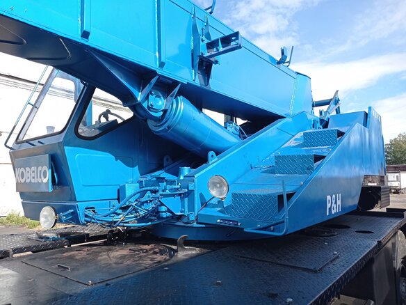 1992 Kobelco Колесные, синий - вид 7