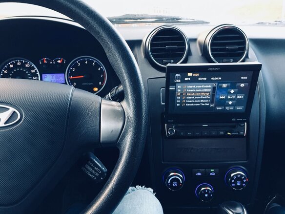 2008 Hyundai Tiburon II (GK) Рестайлинг, серебристый - вид 6