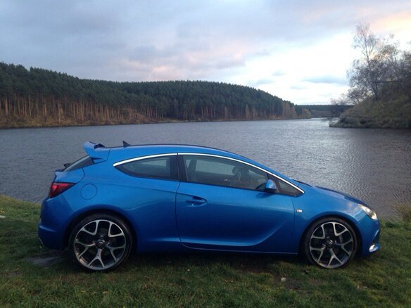 2012 Opel Astra OPC J, синий - вид 6