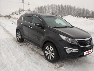 2012 Kia Sportage III, чёрный, 1400000 рублей, вид 2