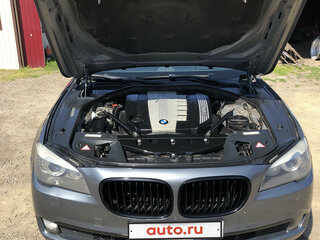 2009 BMW 7 серии 730d V (F01/F02/F04), серебристый, 2300000 рублей, вид 1