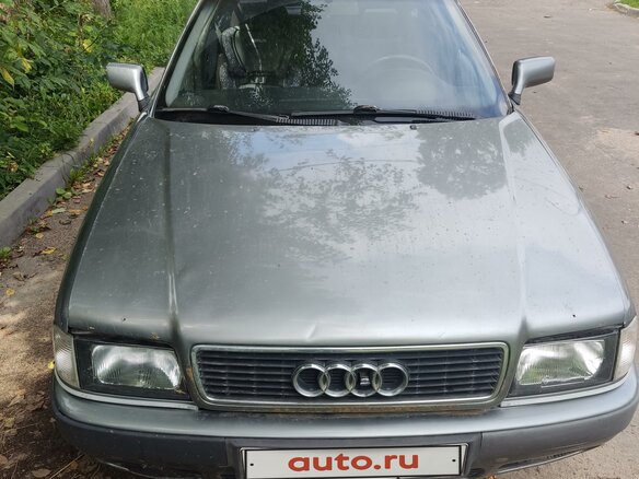 1992 Audi 80 V (B4), серый, 320000 рублей - вид 1
