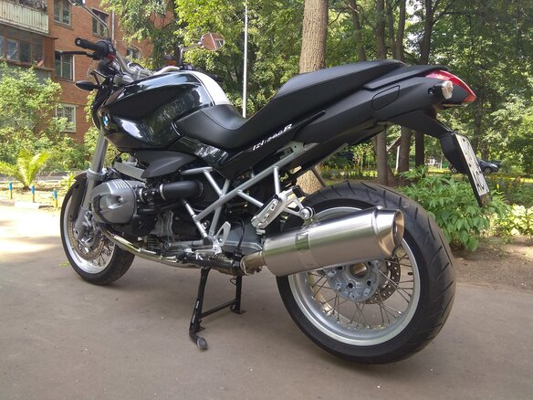 2012 BMW R 1200 R, чёрный - вид 4