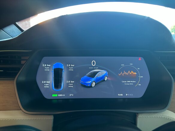2020 Tesla Model X Long Range Plus I, серый, 4700000 рублей - вид 20