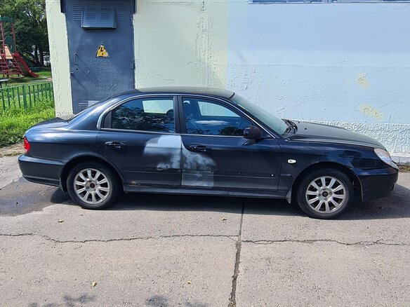 2010 Hyundai Sonata ТагАЗ IV (EF) Рестайлинг, чёрный, 420000 рублей - вид 10