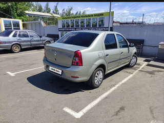 2012 Renault Logan I Рестайлинг, бежевый, 525000 рублей, вид 3