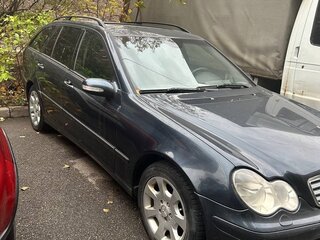 2004 Mercedes-Benz C-Класс 220 II (W203) Рестайлинг, синий, 639999 рублей, вид 1
