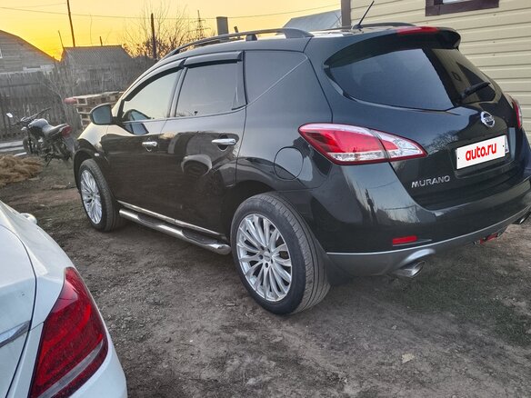 2013 Nissan Murano II (Z51) Рестайлинг 2, чёрный, 1400000 рублей - вид 1