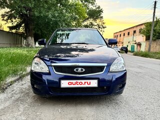 2014 Lada (ВАЗ) Priora I Рестайлинг, синий, 450000 рублей, вид 1