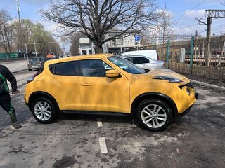 2017 Nissan Juke I Рестайлинг, жёлтый, 1250000 рублей, вид 2