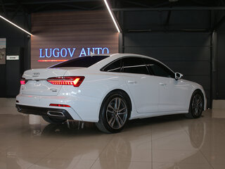 2022 Audi A6 40 TDI V (C8), белый, 5250000 рублей, вид 4