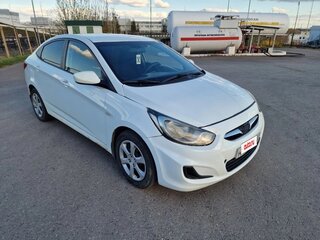 2012 Hyundai Solaris I, белый, 455000 рублей, вид 3