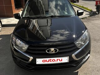 2020 Lada (ВАЗ) Granta I Рестайлинг, чёрный, 570000 рублей, вид 4