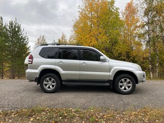 2003 Toyota Land Cruiser Prado 4-speed 120 Series, серый, 1800000 рублей, вид 3