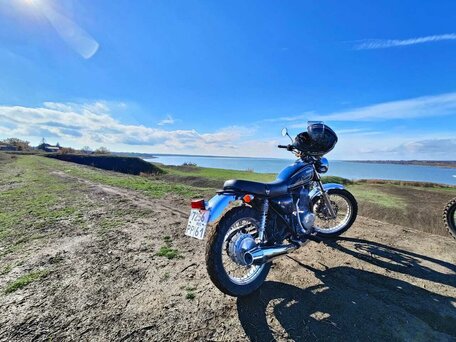 2003 Honda CB 400SS, синий, 280000 рублей, вид 2