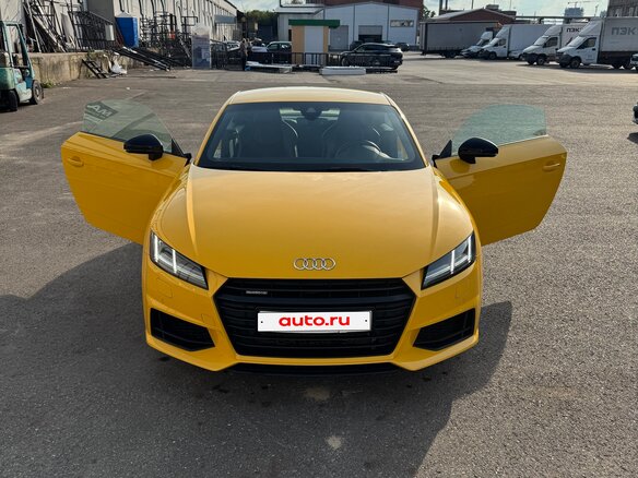2016 Audi TT III (8S), жёлтый, 3300000 рублей - вид 4