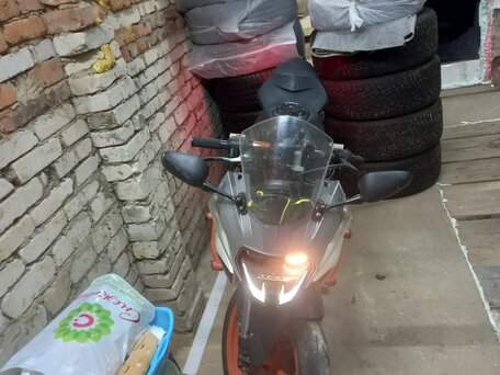 2015 KTM RC 390, белый, 340000 рублей, вид 1