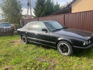 1991 BMW 5 серии 520i III (E34), чёрный, 300000 рублей, вид 3