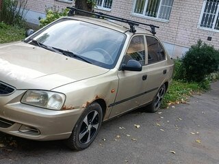2005 Hyundai Accent ТагАЗ II, жёлтый, 205000 рублей, вид 1