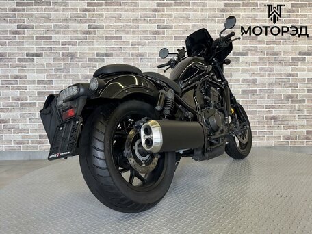 2022 Honda CMX 1100 Rebel, чёрный, 1085000 рублей, вид 3