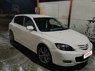 2008 Mazda 3 I (BK) Рестайлинг, белый, 670000 рублей, вид 2