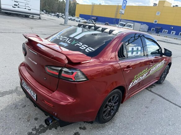 2010 Mitsubishi Lancer X, красный, 1399999 рублей - вид 27
