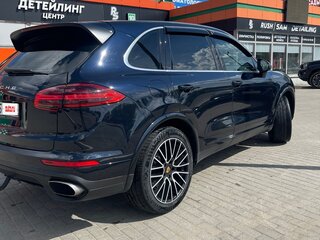 2015 Porsche Cayenne Diesel II Рестайлинг (958), синий, 3470000 рублей, вид 4