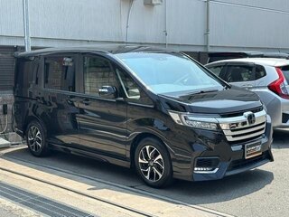 2021 Honda Stepwgn Spada V Рестайлинг, чёрный, 1820000 рублей, вид 1
