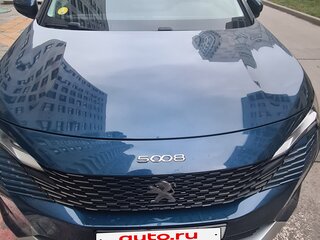 2021 Peugeot 5008 II Рестайлинг, синий, 2350000 рублей, вид 3