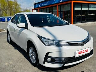 2018 Toyota Corolla XI (E160, E170, E180) Рестайлинг 1, белый, 1550000 рублей, вид 1