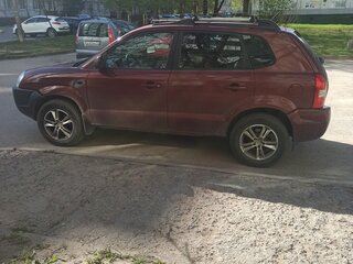 2006 Hyundai Tucson I, пурпурный, 550000 рублей, вид 4