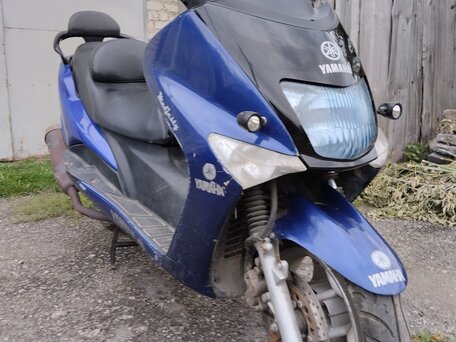 2000 Yamaha Majesty 125/180, синий, 100000 рублей, вид 5
