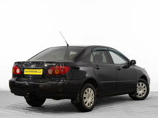 2003 Toyota Corolla IX (E120, E130), чёрный, 669000 рублей, вид 4