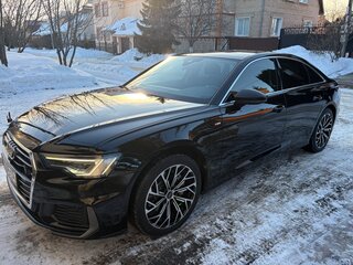 2019 Audi A6 45 TFSI V (C8), чёрный, 4800000 рублей, вид 2