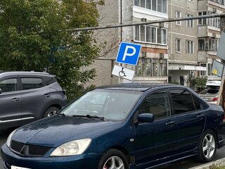 2006 Mitsubishi Lancer IX Рестайлинг, синий, 430000 рублей, вид 2