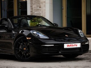 2017 Porsche Boxster IV 718 (982), чёрный, 6000000 рублей, вид 3