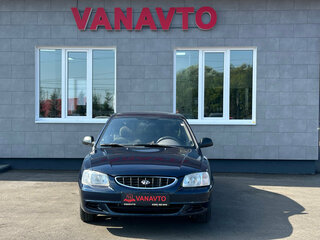 2011 Hyundai Accent ТагАЗ II, синий, 430000 рублей, вид 2