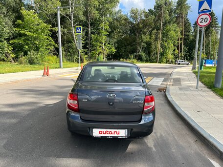 2017 Lada (ВАЗ) Granta I, серебристый, 320000 рублей, вид 5