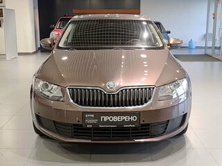 2014 Skoda Octavia III (A7), коричневый, 878000 рублей, вид 2