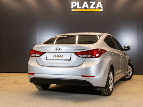 2013 Hyundai Elantra V (MD) Рестайлинг, серебристый, 1385000 рублей, вид 3