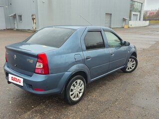 2014 Renault Logan I Рестайлинг, синий, 280000 рублей, вид 3