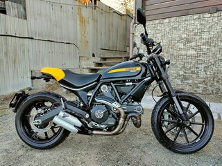 2017 Ducati Scrambler 800, чёрный, 580000 рублей, вид 1