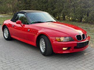 1995 BMW Z3 I, пурпурный, 1700000 рублей, вид 2