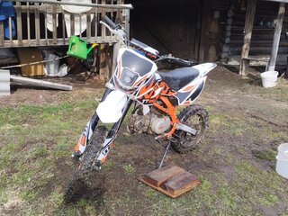 2024 Kayo Basic TT125, оранжевый, 60000 рублей, вид 2