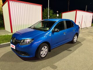 2014 Renault Logan II, синий, 529000 рублей, вид 1