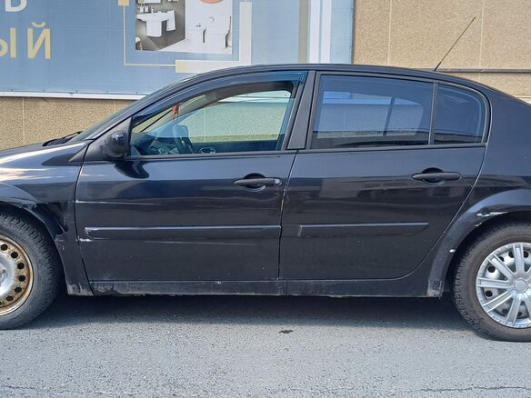2007 Renault Megane II Рестайлинг, чёрный, 210000 рублей - вид 5