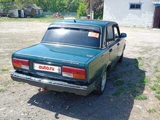 2005 Lada (ВАЗ) 2107, зелёный, 130000 рублей, вид 3